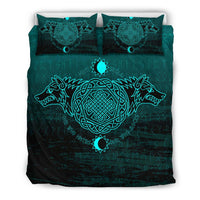 Viking Bedding Set, Skoll and Hati RLT12 - Wonder Print Shop