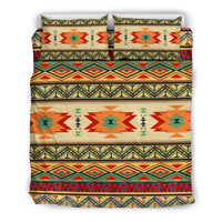 Geometric Pattern Design Native American Bedding Set LT10 - Wonder Print Shop