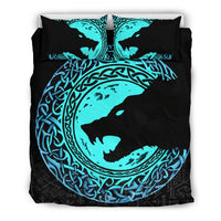 Viking Bedding Set Fenrir Norse Wolf RLT12 - Wonder Print Shop