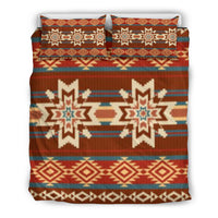 Native American Red Pattern Bedding Set LT10 - Wonder Print Shop