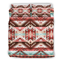 Red Vector Tribal Native American Bedding Set LT10 - Wonder Print Shop