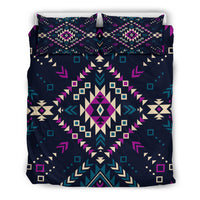 Native American Dark Color Tribal Pattern Bedding Set LT10 - Wonder Print Shop