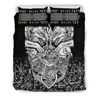 Viking Bedding Set Wolf and Raven Special RLT12 - Wonder Print Shop