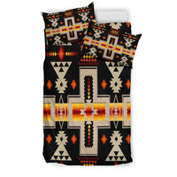 Black Tribe Design Native American Bedding Set LT10 - Wonder Print Shop