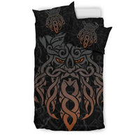 Viking Bedding Set, Odin God Furthark Tattoo Special RLT12 - Wonder Print Shop
