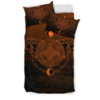 Viking Bedding Set, Skoll and Hati Orange RLT12 - Wonder Print Shop