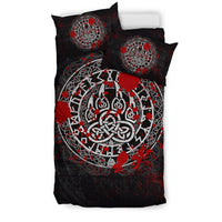 Viking Bedding Set Viking Bear Claws Blood Tattoo RLT12 - Wonder Print Shop