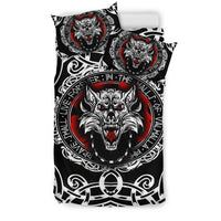 Viking Bedding Set, Fenrir Wolf RLT12 - Wonder Print Shop