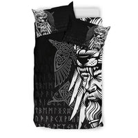 Viking Bedding Set Odin Raven and Fenrir On Hand RLT12 - Wonder Print Shop