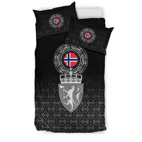 Viking Bedding Set Norway Coat Of Arms RLT12 - Wonder Print Shop