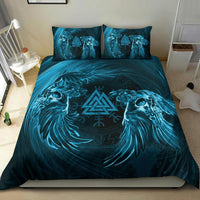 Viking Bedding Set, Ravens Skull Tattoo 9 RLT12 - Wonder Print Shop