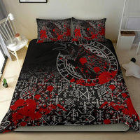 Viking Bedding Set Odin Raven Rune Futhark Blood RLT12 - Wonder Print Shop