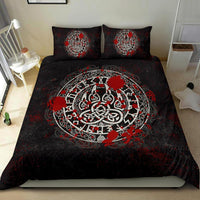 Viking Bedding Set Viking Bear Claws Blood Tattoo RLT12 - Wonder Print Shop