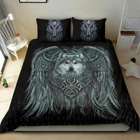 Viking Bedding Set, Spiral Wolf Spirit RLT12 - Wonder Print Shop