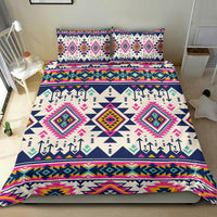 Pink Pattern Native American Bedding Set LT10 - Wonder Print Shop