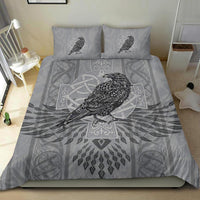 Viking Bedding Set Odin's Celtic Raven Scandinavian Tattoo RLT12 - Wonder Print Shop