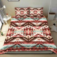 Red Vector Tribal Native American Bedding Set LT10 - Wonder Print Shop