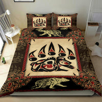 Symbol Bear Native American Bedding Set LT10 - Wonder Print Shop