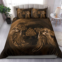 Viking Bedding Set, Ravens Skull Tattoo 9 RLT12 - Wonder Print Shop