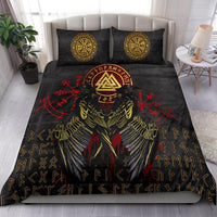 Viking Bedding Set Vikings Valknut and Ravens Tattoo RLT12 - Wonder Print Shop