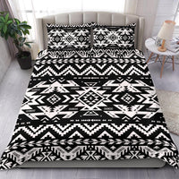 Black Pattern Native American Bedding Set LT10 - Wonder Print Shop