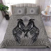 Viking Bedding Set Raven Valknut RLT12 - Wonder Print Shop