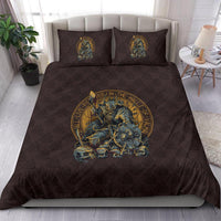 Viking Bedding Set Warrior Viking Shield Skull RLT12 - Wonder Print Shop