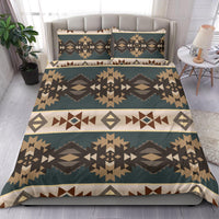 Native American Navajo Geometric Seamless Pattern Bedding Set LT10 - Wonder Print Shop