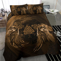 Viking Bedding Set, Ravens Skull Tattoo 9 RLT12 - Wonder Print Shop