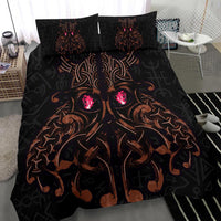 Viking Bedding Set, Odin God Furthark Tattoo Special RLT12 - Wonder Print Shop