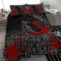 Viking Bedding Set Odin Raven Rune Futhark Blood RLT12 - Wonder Print Shop