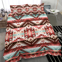 Red Vector Tribal Native American Bedding Set LT10 - Wonder Print Shop