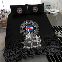 Viking Bedding Set Iceland Coat Of Arms RLT12 - Wonder Print Shop