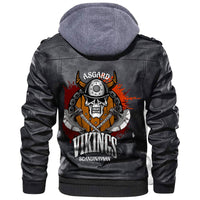 Viking Asgard Vikings Leather Jacket RLT12 - Wonder Print Shop