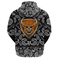 Viking Hoodie Available For Your Custom with Bandana Paisley Style RLT12 - Wonder Print Shop