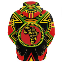 African Hoodie Adinkra Sankofa Pullover - Wonder Print Shop