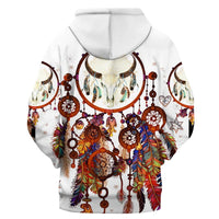Bison Dreamcatcher Native American Hoodies LT10 - Wonder Print Shop