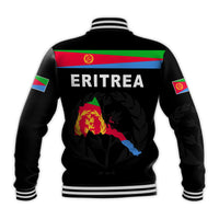(Custom Personalised) Asmara Eritrean Baseball Jacket Eritrea Lion Proud Olive Symbol LT13 - Wonder Print Shop