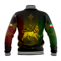 (Custom Personalised) Ethiopia Baseball Jacket LT13 - Wonder Print Shop