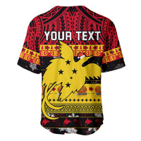 (Custom Personalised) Papua New Guinea Christmas Baseball Jersey Raggiana Loved LT13 - Wonder Print Shop