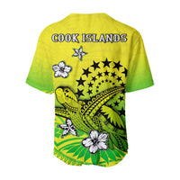 Cook Islands Baseball Jersey Loved Polynesian Turtle LT13 - Wonder Print Shop