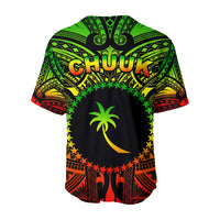 Chuuk Flag Baseball Jersey Micronesia Style Reggae LT13 - Wonder Print Shop