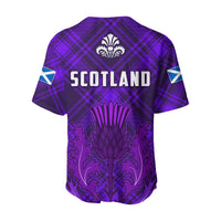 Scotland Baseball Jersey Thistle Scottish Be Unique LT13 - Wonder Print Shop