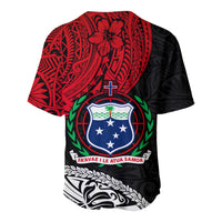 Samoa Baseball Jersey Beloved Samoan Mix Polynesian Pattern LT13 - Wonder Print Shop
