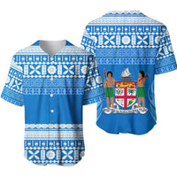 Bula Fiji Baseball Jersey Tapa Pattern LT13 - Wonder Print Shop