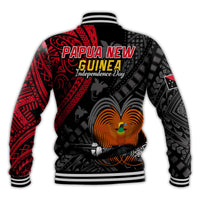 Papua New Guinea Baseball Jacket Raggiana Birds Of Paradise Happy 47th Independence Day LT13 - Wonder Print Shop