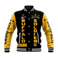 (Custom Personalised) Buffalo Soldiers Baseball Jacket BSMC Club Adore Motorcycle LT13 - Wonder Print Shop