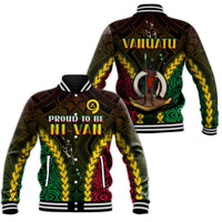 Vanuatu Indigenous Baseball Jacket Proud To Be Ni Vanuatu Polynesian Pattern LT13 - Wonder Print Shop