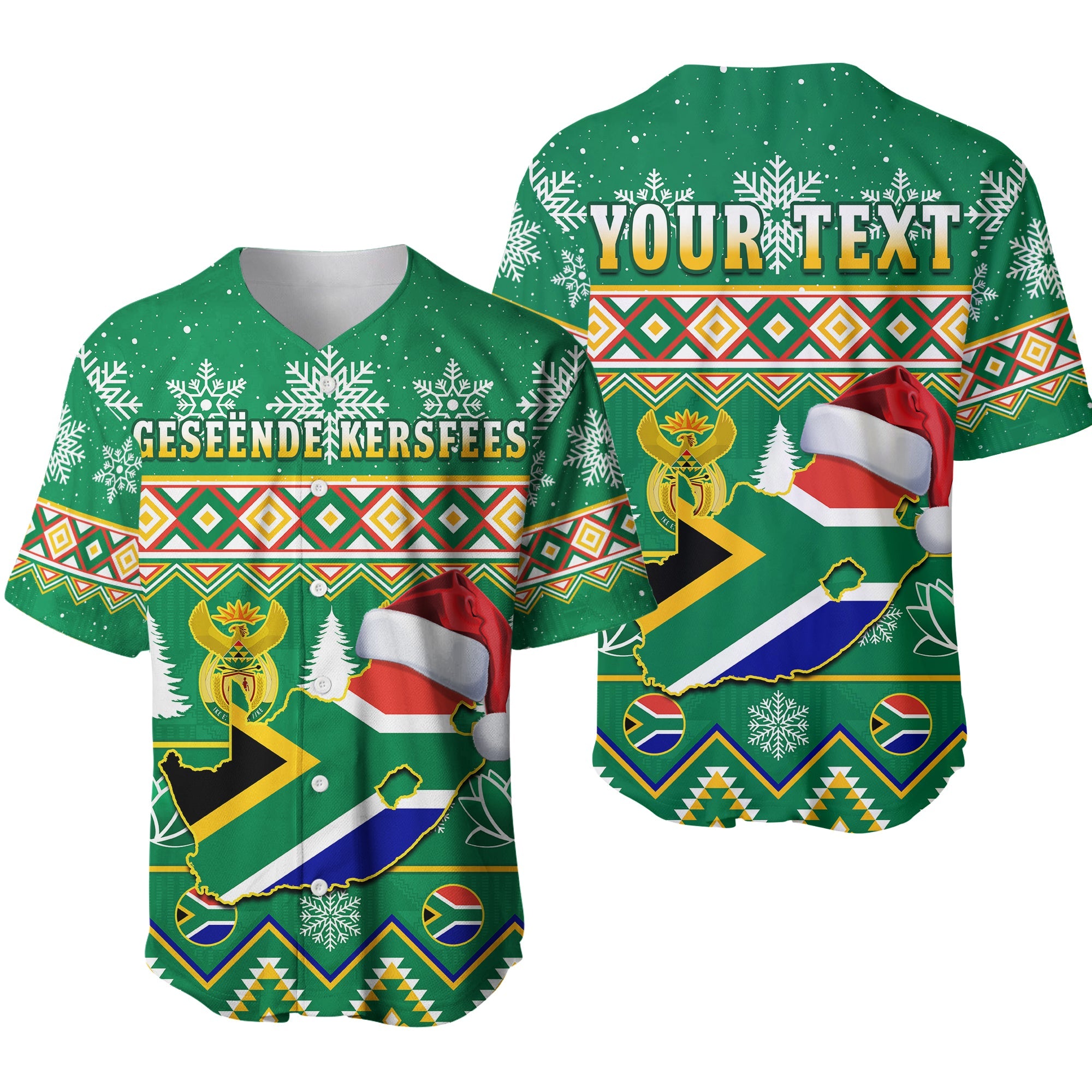 custom-personalised-south-africa-christmas-baseball-jersey-king-protea-geseende-kersfees