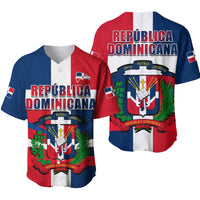 Dominican Republic Baseball Jersey Dominicana Proud Style Flag LT13 - Wonder Print Shop